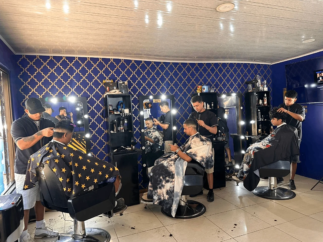 Interior de Bryan Barber Shop